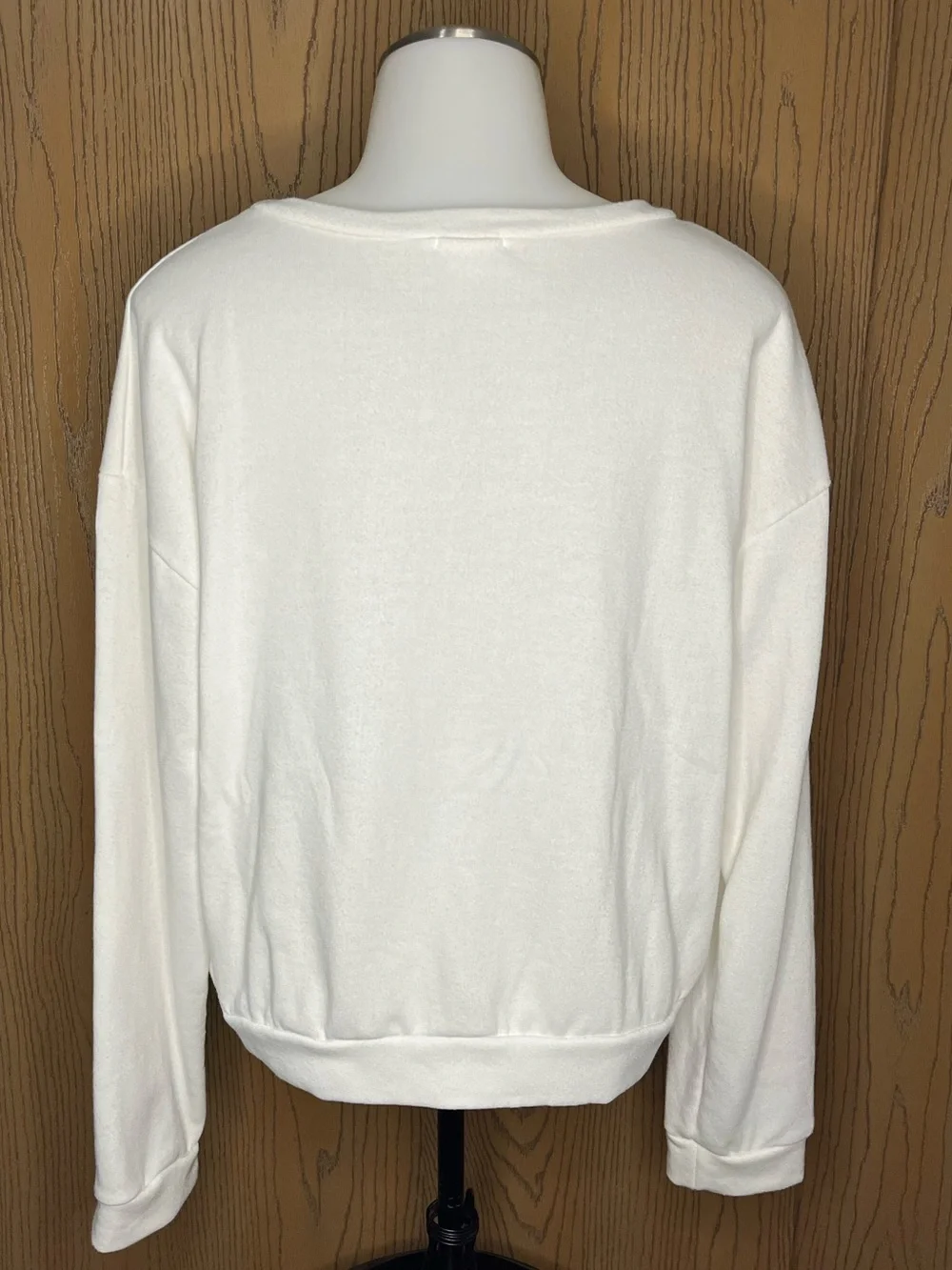 Large Le Lis White Sweatshirt with Tie-Dye Lip Graphic cotton blend